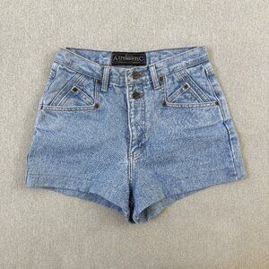 Vintage Medium Wash Denim Shorts